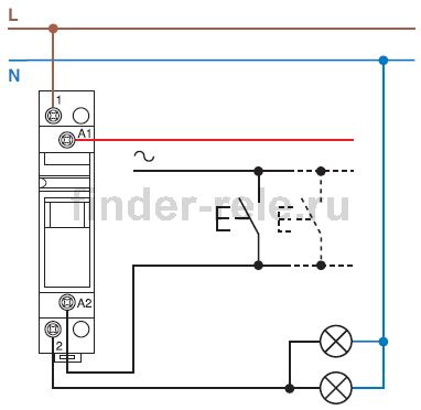 Abb t1 схема подключения